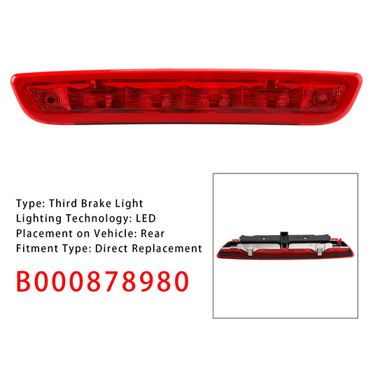 3RD Terza luce di stop B000878980 per Peugeot 108 2014-2021 rossa