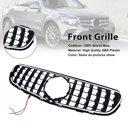 Griglia paraurti anteriore stile GT per Mercedes Benz GLC X253 C25 2015-2019