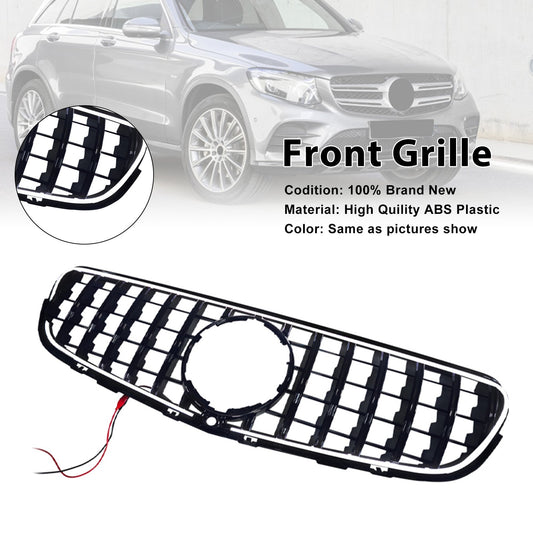 Griglia paraurti anteriore stile GT per Mercedes Benz GLC X253 C25 2015-2019