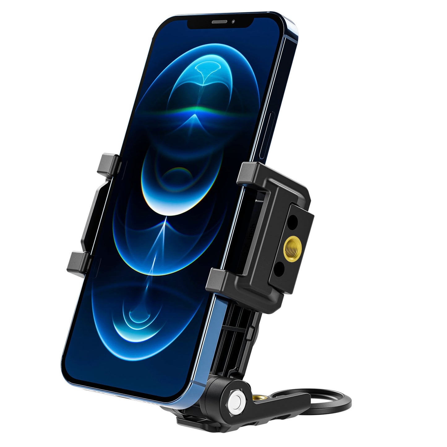 Supporto per telefono cellulare con luce di riempimento espandibile e girevole a 360 gradi, supporto da tavolo per telefono cellulare