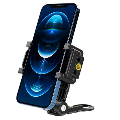 Supporto per telefono cellulare con luce di riempimento espandibile e girevole a 360 gradi, supporto da tavolo per telefono cellulare