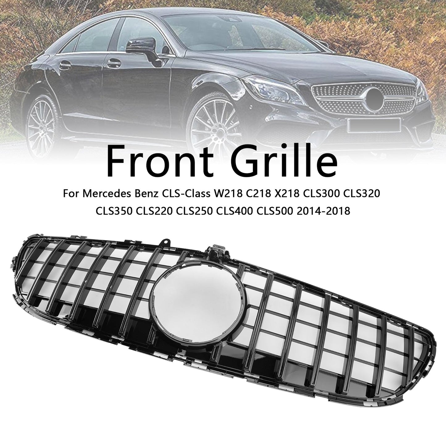 Griglia paraurti anteriore Mercedes Benz CLS-Class W218 CLS350 2015-2018 A2186200291