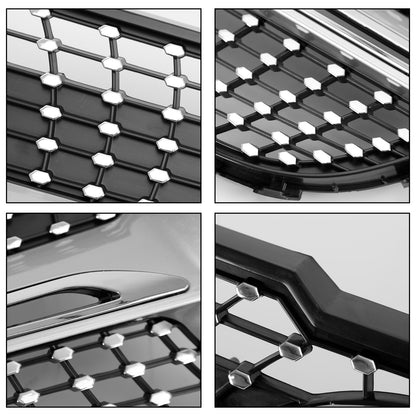 Per Mercedes Benz Classe GLK X204 2013-2015 Griglia per paraurti anteriore Diamond