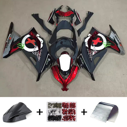 Kit carenatura iniezione in plastica ABS adatto per Kawasaki EX300 Ninja300 2013-2024