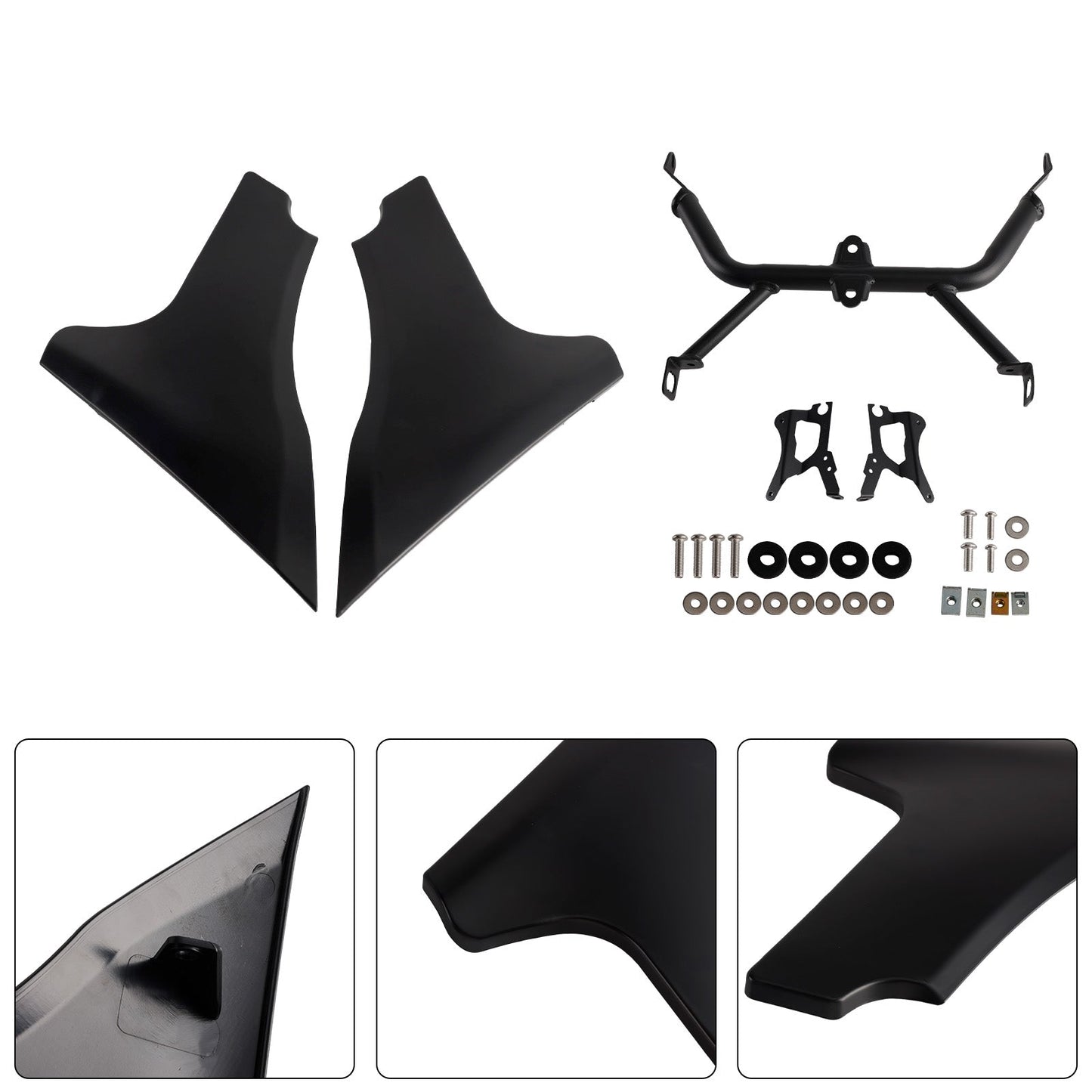 Staffe di supporto per spoiler per pannello laterale Harley CVO Road Glide dal 2024 in poi