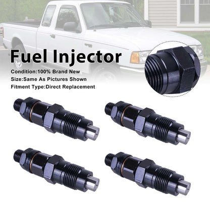 4 iniettori di carburante per Ford Courier e Mazda Serie B 99-05 105078-0111