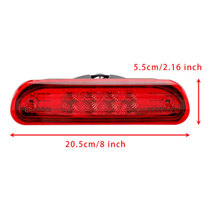 Luce di stop a LED per terza luce di stop Jeep Grand Cherokee 1999-2004 55155140 rossa