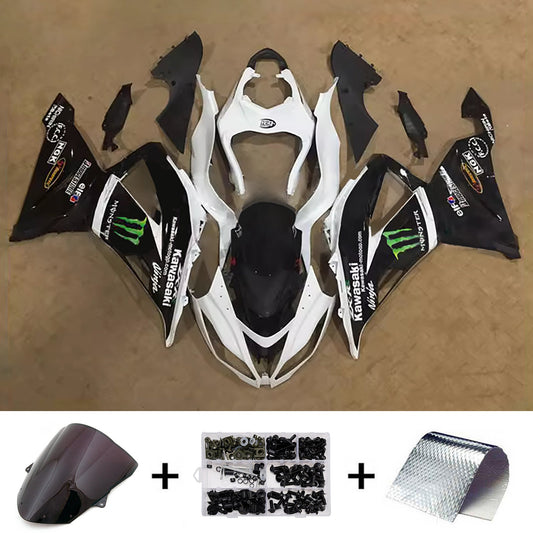 Kit carenatura iniezione in plastica ABS adatto per Kawasaki ZX6R 636 2013-2018