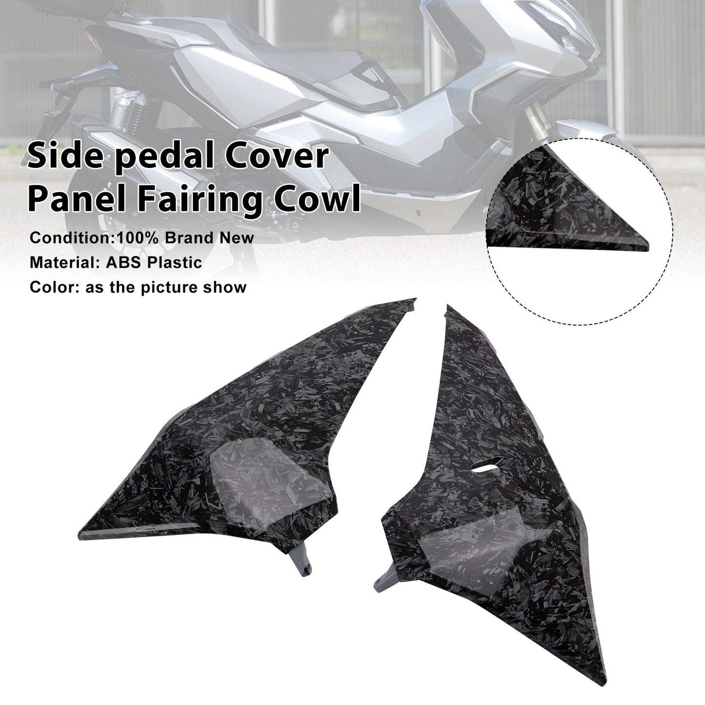 Carenatura del pannello di copertura del pedale laterale Honda ADV 350 2022-2025