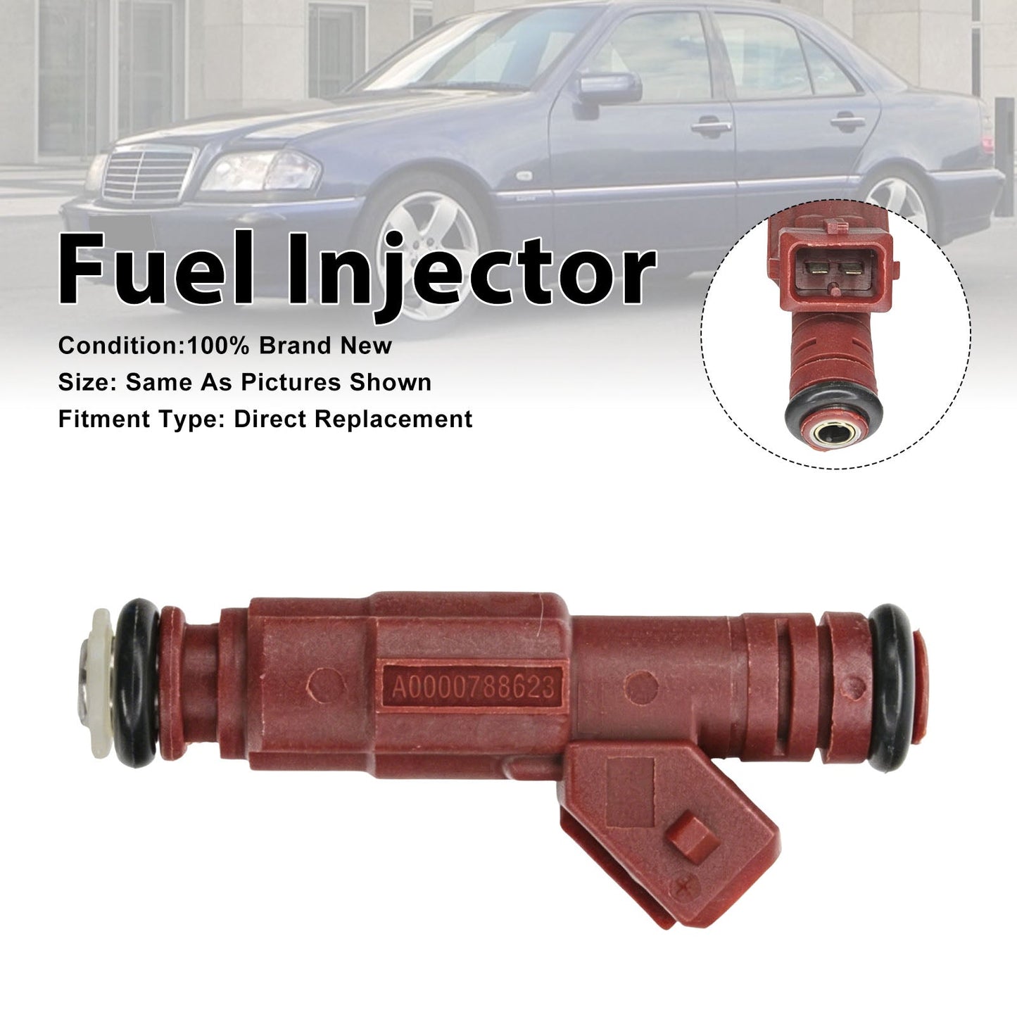 1 iniettore di carburante per Mercedes-Benz C280 1997 E320 1994-1997 0280155757