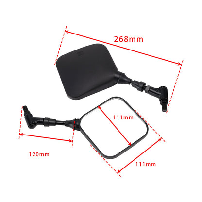 Set specchietti per Suzuki DR200 DR250 DR350 DR 200 250 350 DRZ400 S SM DR650 S SE