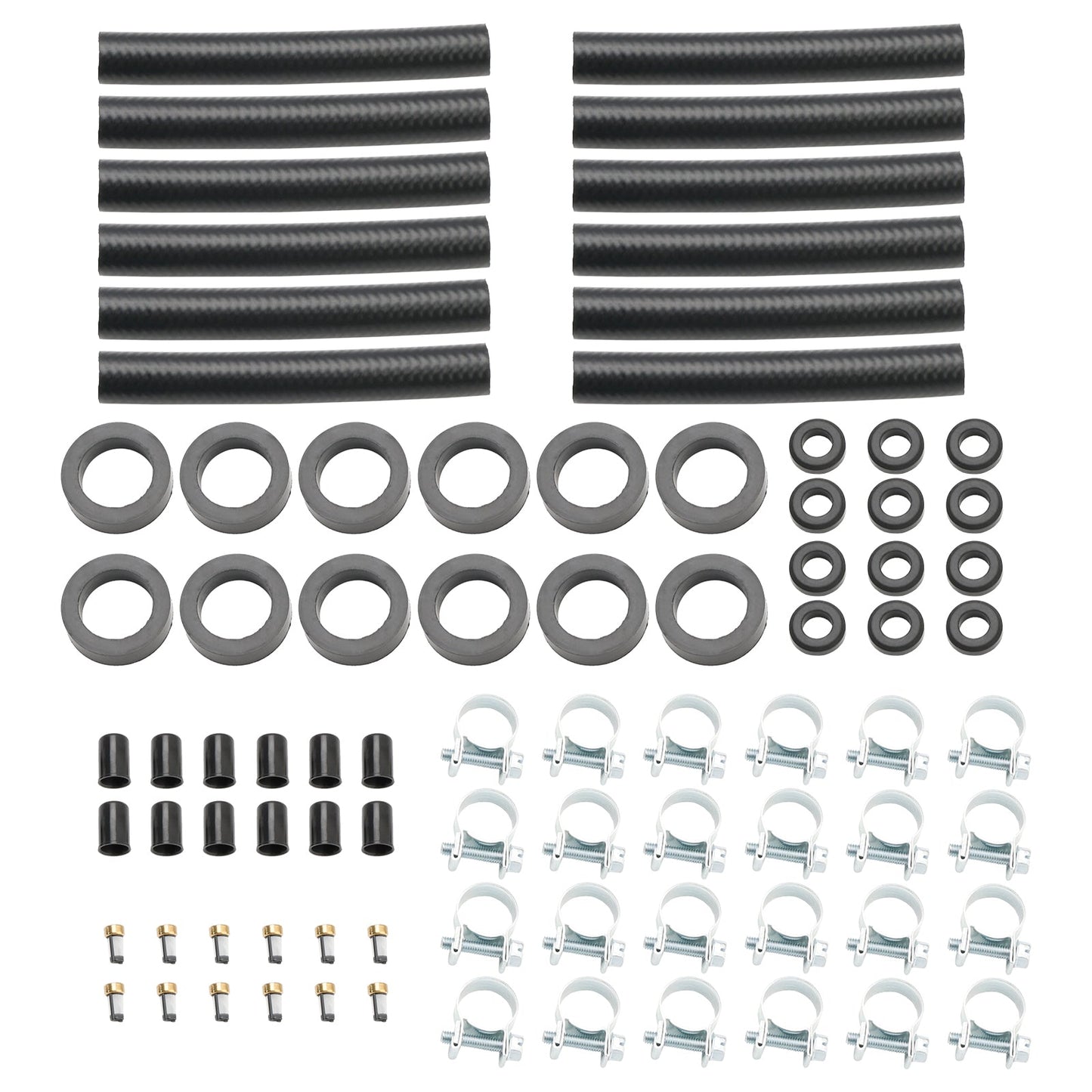 Kit di riparazione iniettori carburante da 12 pezzi per V12 XJS 1981-1991 per Jaguar e Porsche