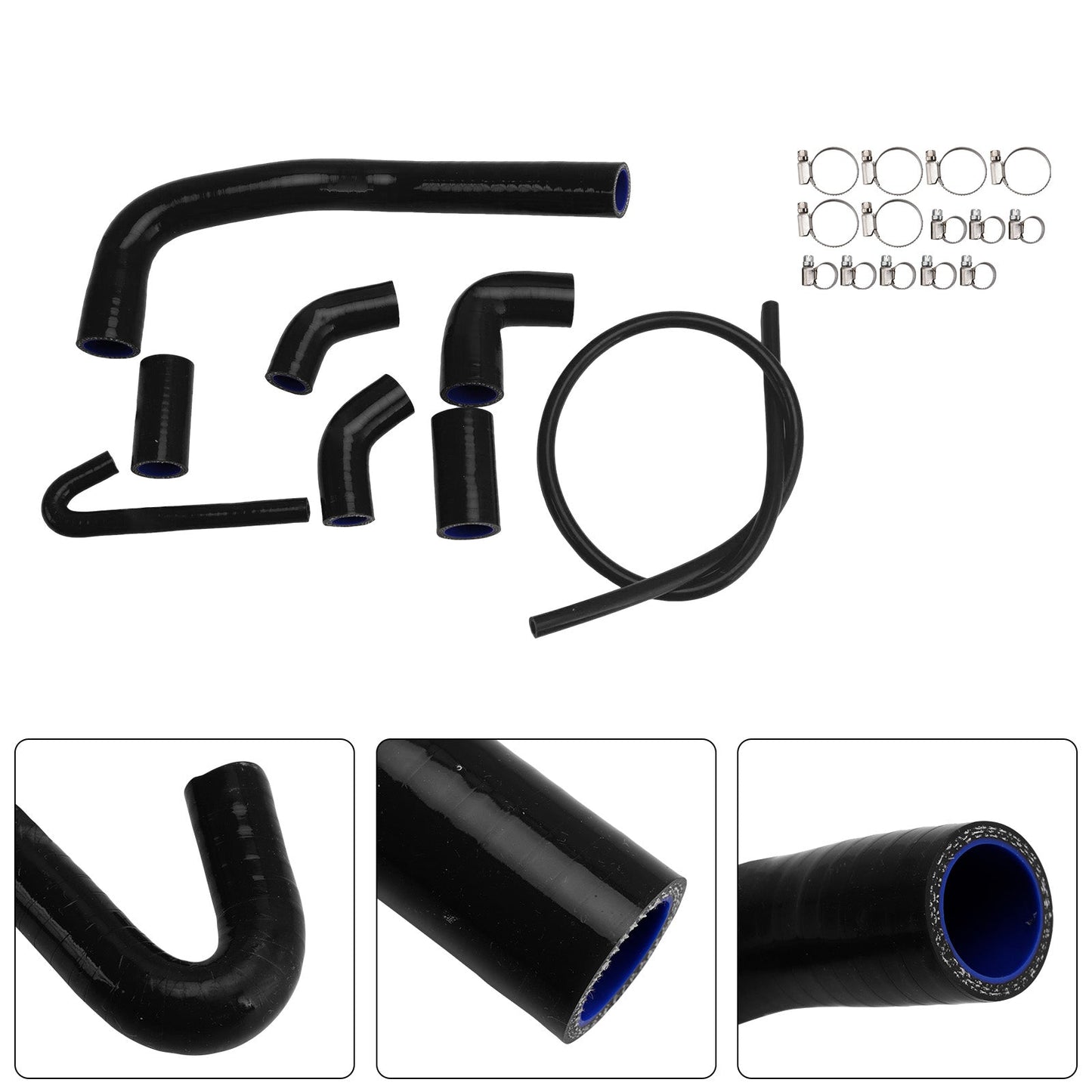 Tubo flessibile del liquido di raffreddamento del radiatore in silicone Ducati Streetfighter V4 V4S 2020-2025
