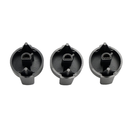 1987-2011 Peterbilt 330 335 379 387 3 pezzi Manopole di controllo del riscaldatore CA 121-0001-000
