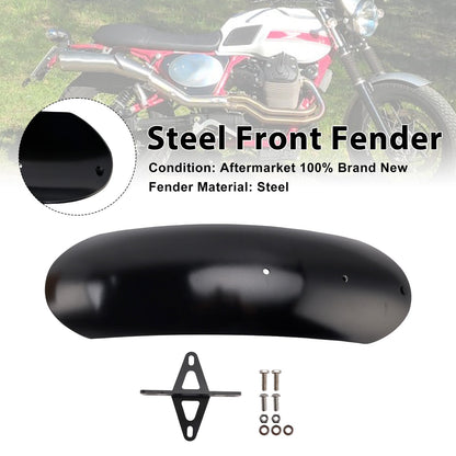 Parafango anteriore in acciaio adatto per MOTO GUZZI V7 II Stone Classic Special 10-16