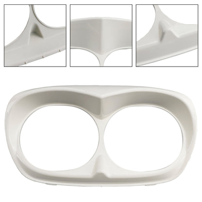 Copertura della cornice del faro anteriore doppio per Road Glide 1998-2013