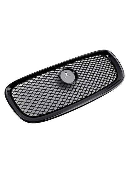 Griglia paraurti anteriore stile XF-R adatta per Jaguar XF 2012-2015, nero lucido