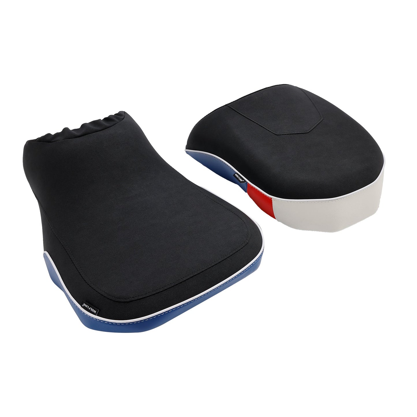 Sella passeggero completa per BMW R1200GS/GS ADV 2014-2018, blu