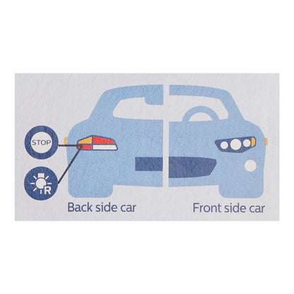 Luce auto LED rossa Ultinon Pro3000 P21/5W 11499 U30R per PHILIPS