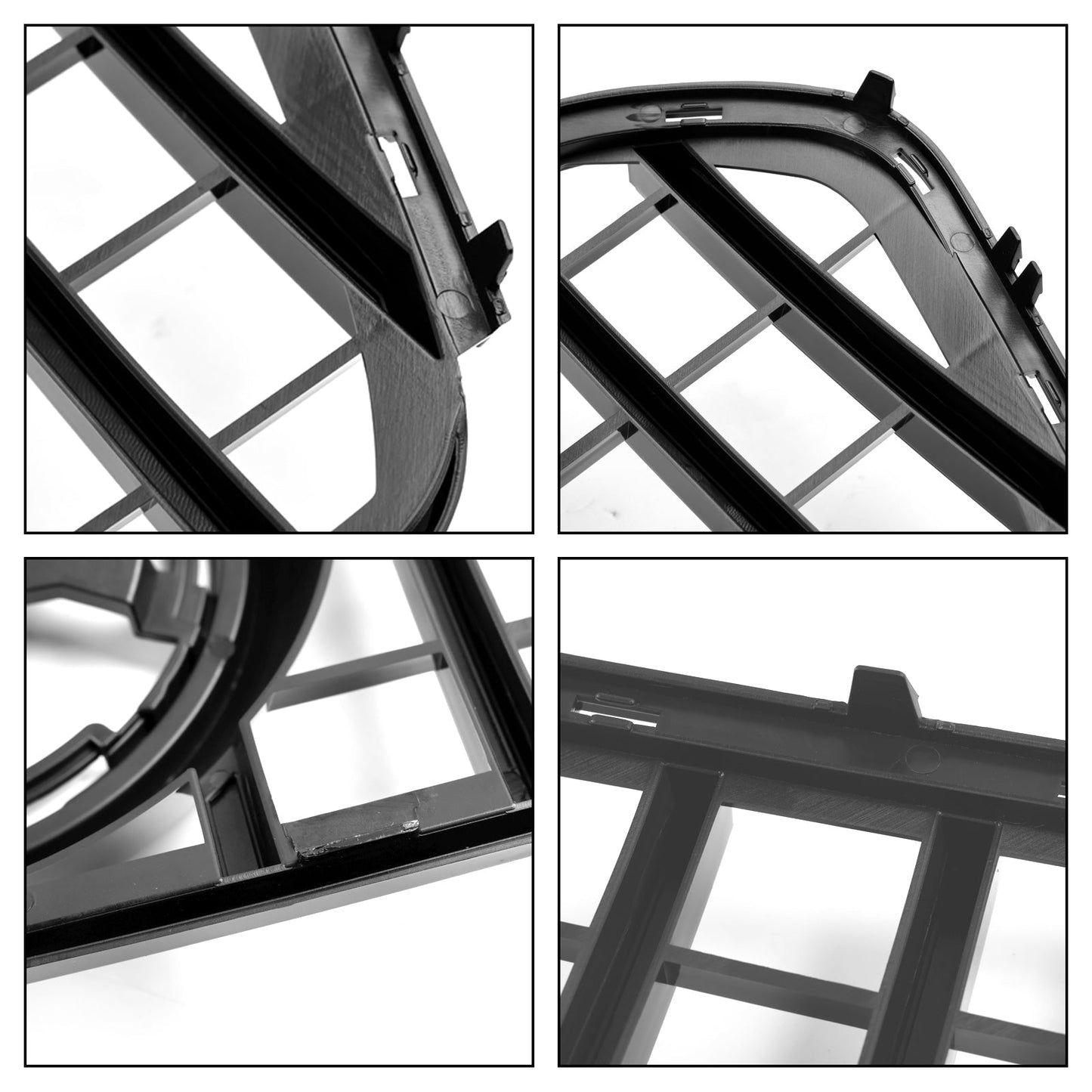 Griglia anteriore nera lucida Mercedes-Benz GLE SUV V167 pre-restyling 2019-2023