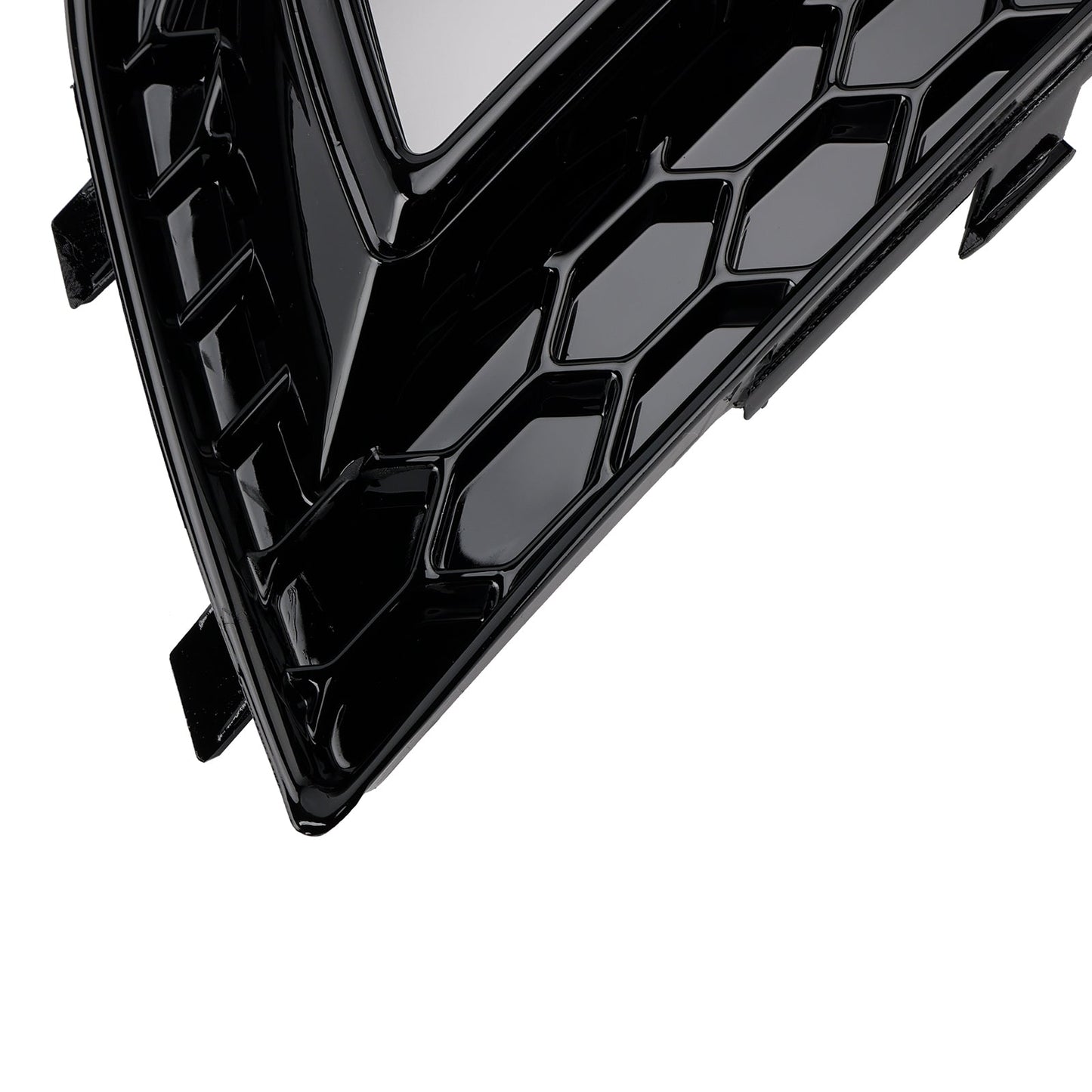 Griglia di copertura fendinebbia nera Audi A4 B8.5 2013-2015, paraurti standard