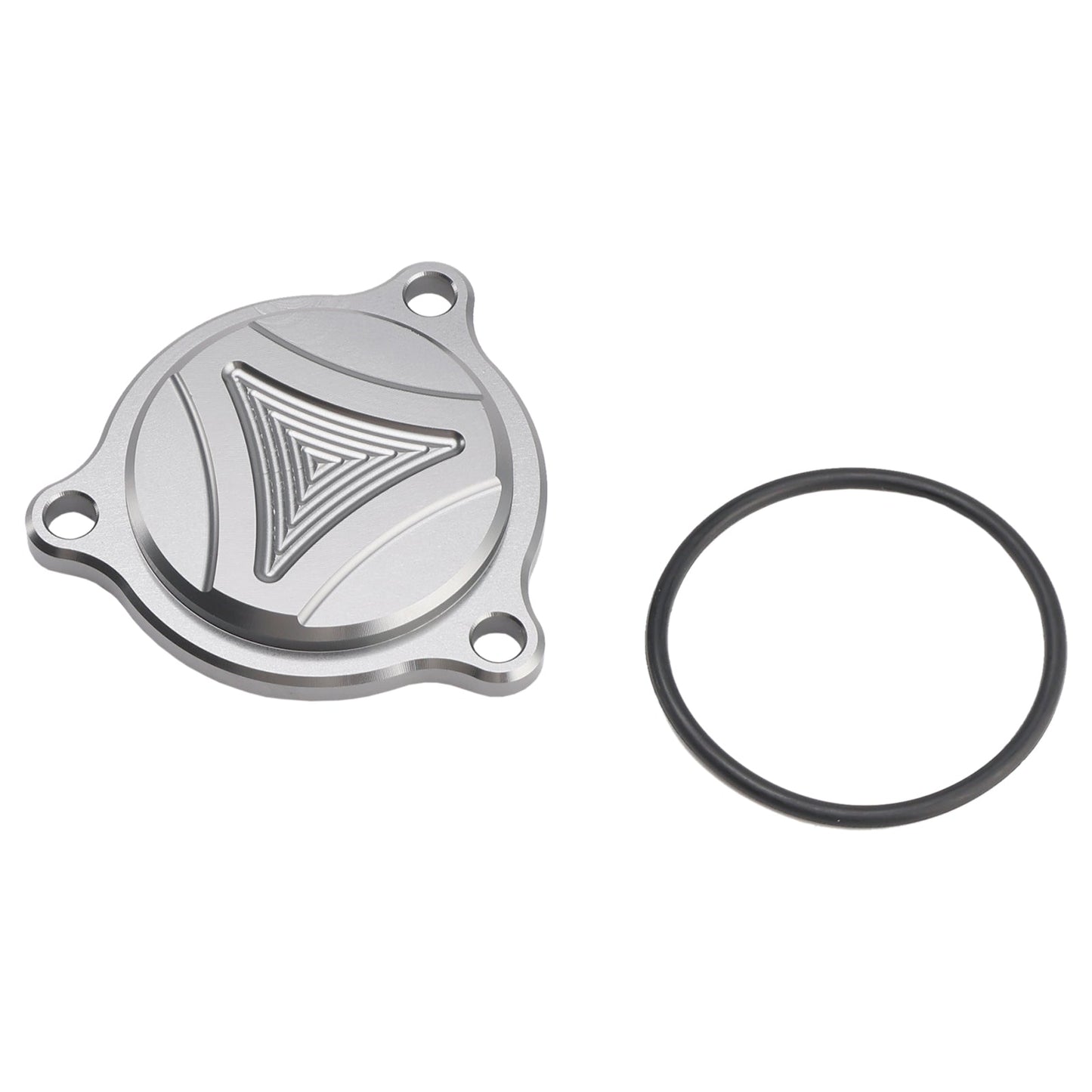 COPERCHIO FILTRO OLIO CNC GRIGIO PER SUZUKI DRZ400 DRZ 400S DRZ 400SM DRZ400E 05-2025