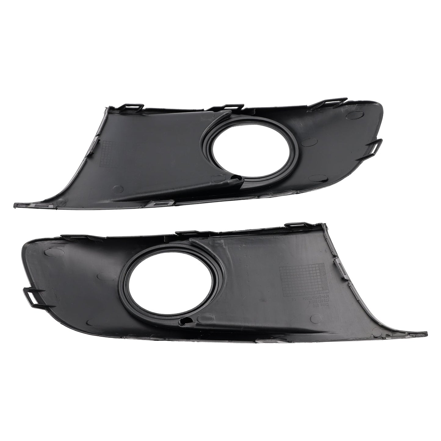 Copri-fari fendinebbia e griglia cromati per Volkswagen VW Caddy Touran 2011-2015, 2 pezzi