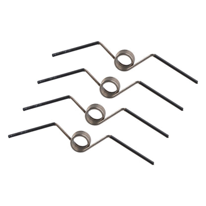 Cerniera per porta ad apertura automatica con molla ad azione inversa, con raggio di 1/2"" e 5/8""