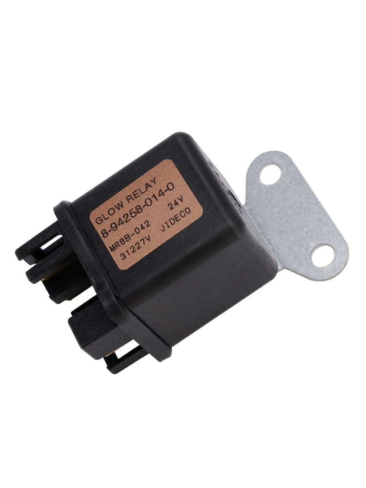 8-94258-014-0 Relè di preriscaldamento 24VDC MR8B-042 4Pins per Hitachi ZX110 Isuzu 6HK1