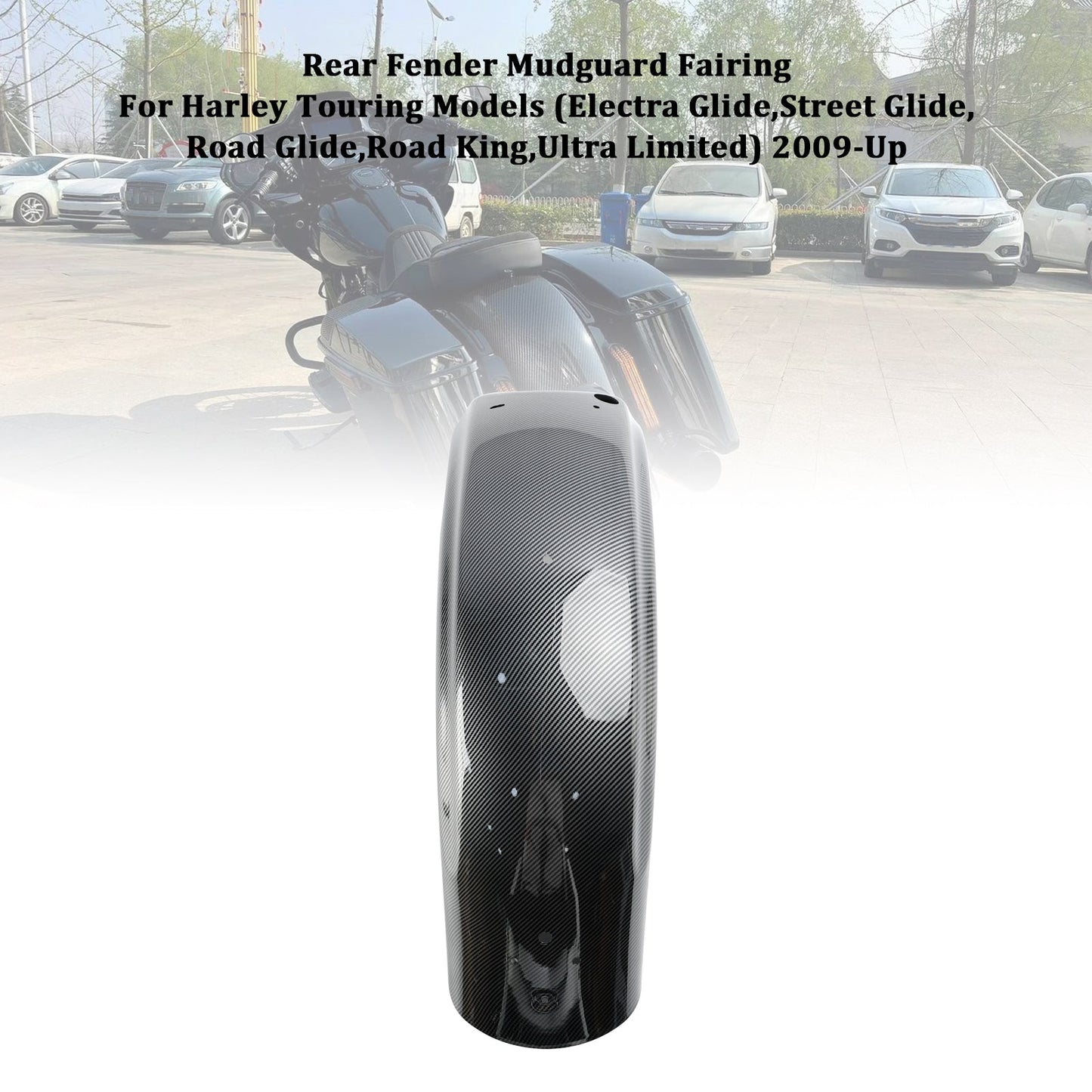 Carenatura parafango posteriore Touring Electra Street Road Glide 2009-2024