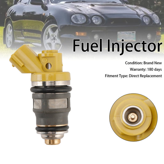 1 iniettore di carburante 1001-87091 adatto per Denso 650CC adatto per Toyota Supra JZA80 2JZGTE 2JZ