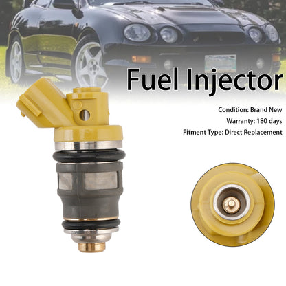 1 iniettore di carburante 1001-87091 adatto per Denso 650CC adatto per Toyota Supra JZA80 2JZGTE 2JZ