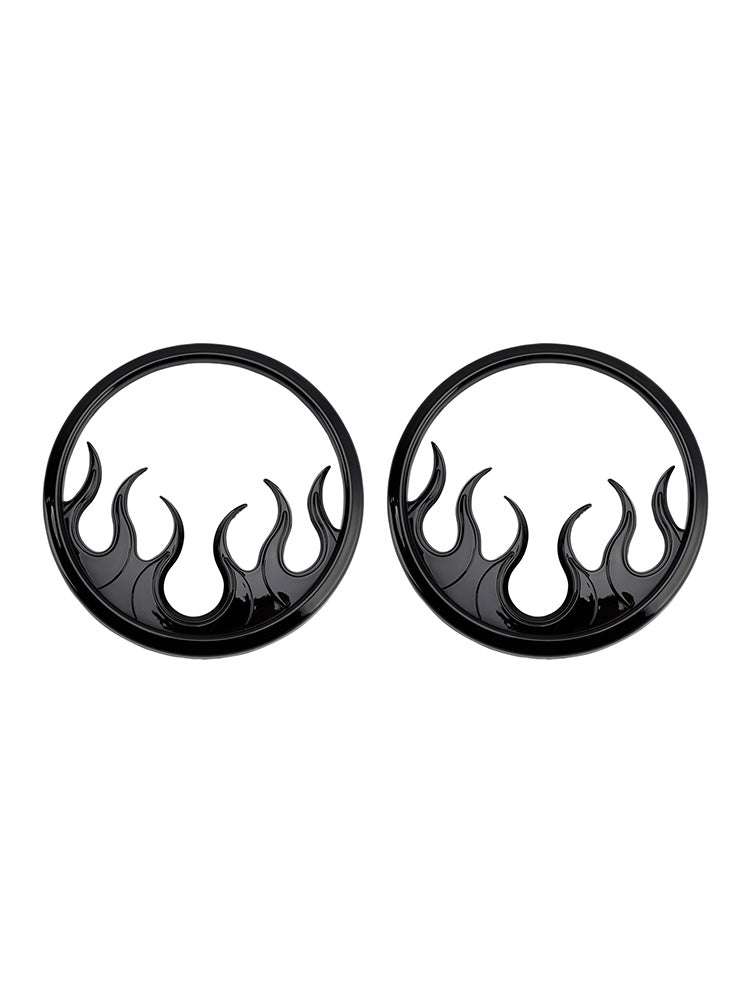 Griglie per altoparlanti Flame Accent Trim Cover per Touring Electra Glide Ultra Classic