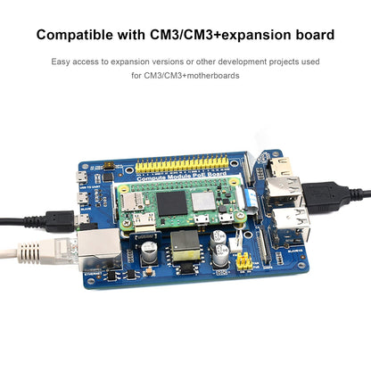 Scheda di espansione da 2 W a CM3 Scheda adattatore alternativa scheda madre Raspberry Pi CM3