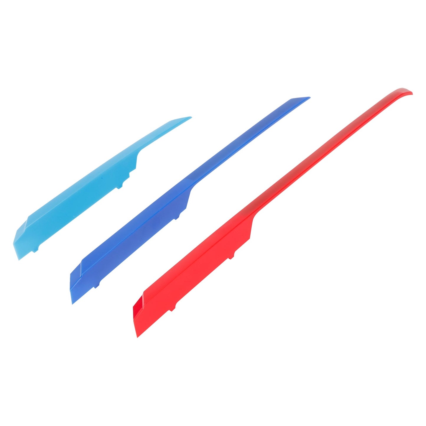 Clip per inserti griglia anteriore a doppio rene in ABS tricolore BMW X3 2025