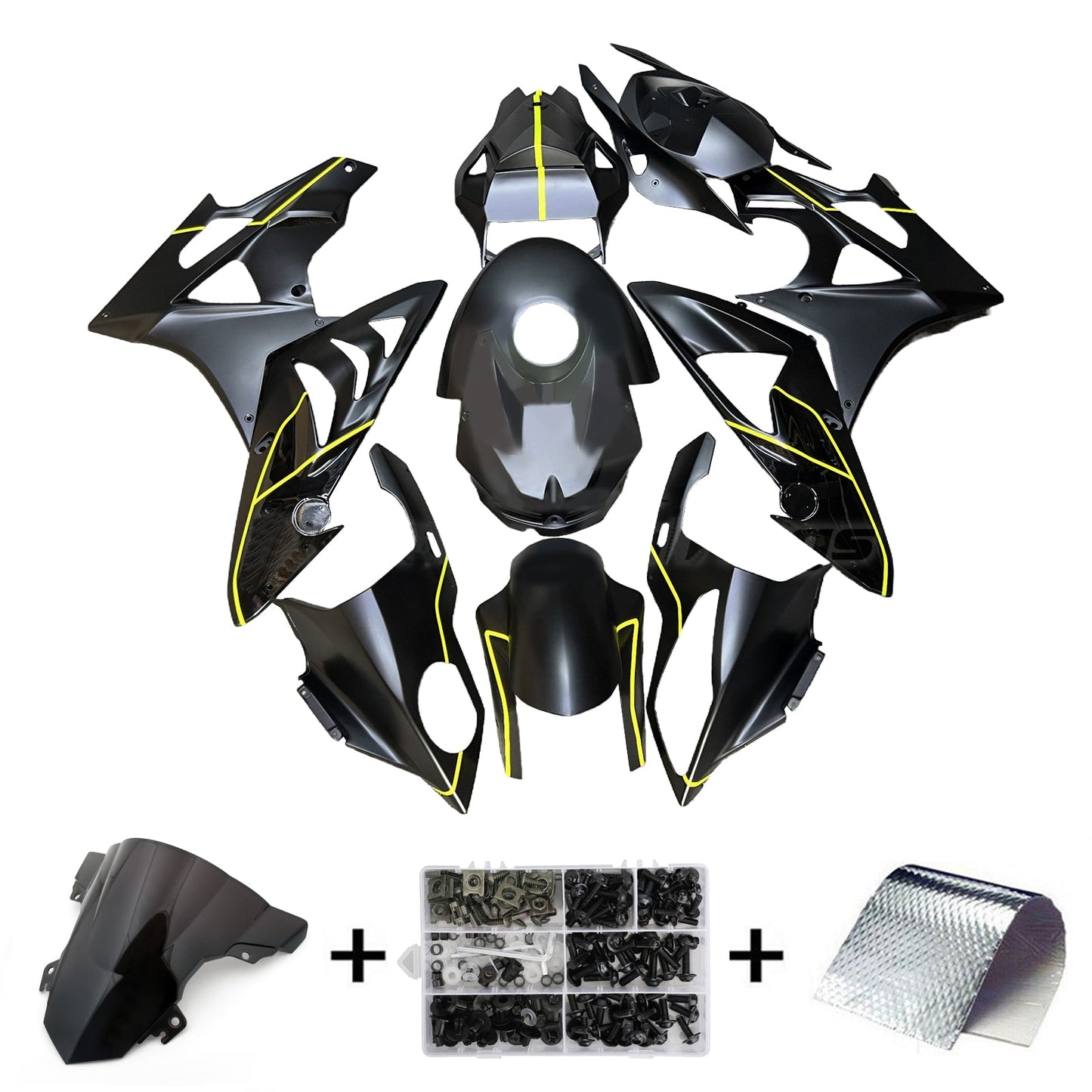 Kit carenatura iniezione BMW S1000RR 2017-2018 Carrozzeria plastica ABS