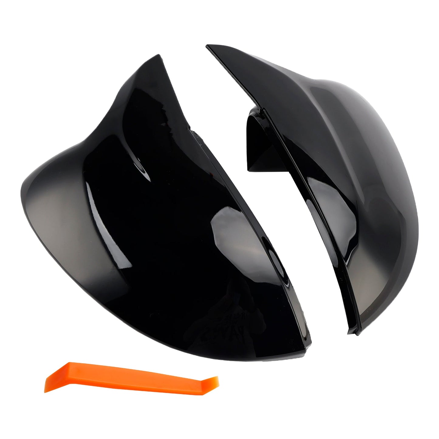 2x Calotte di copertura per specchietti retrovisori esterni per VW Golf MK8 2020+ 5H0857537 5H0857538