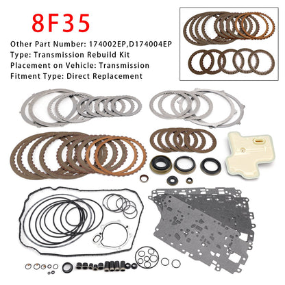 Kit di ricostruzione della trasmissione 8F35