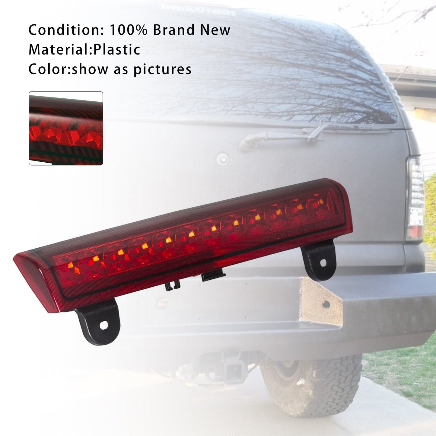 Lampada posteriore a LED per terza luce di stop per Chevy Tahoe Suburban 2000-2006