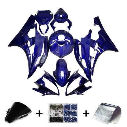 Kit carenatura iniezione plastica ABS per Yamaha YZFR6 YZF-R6 2006-2007