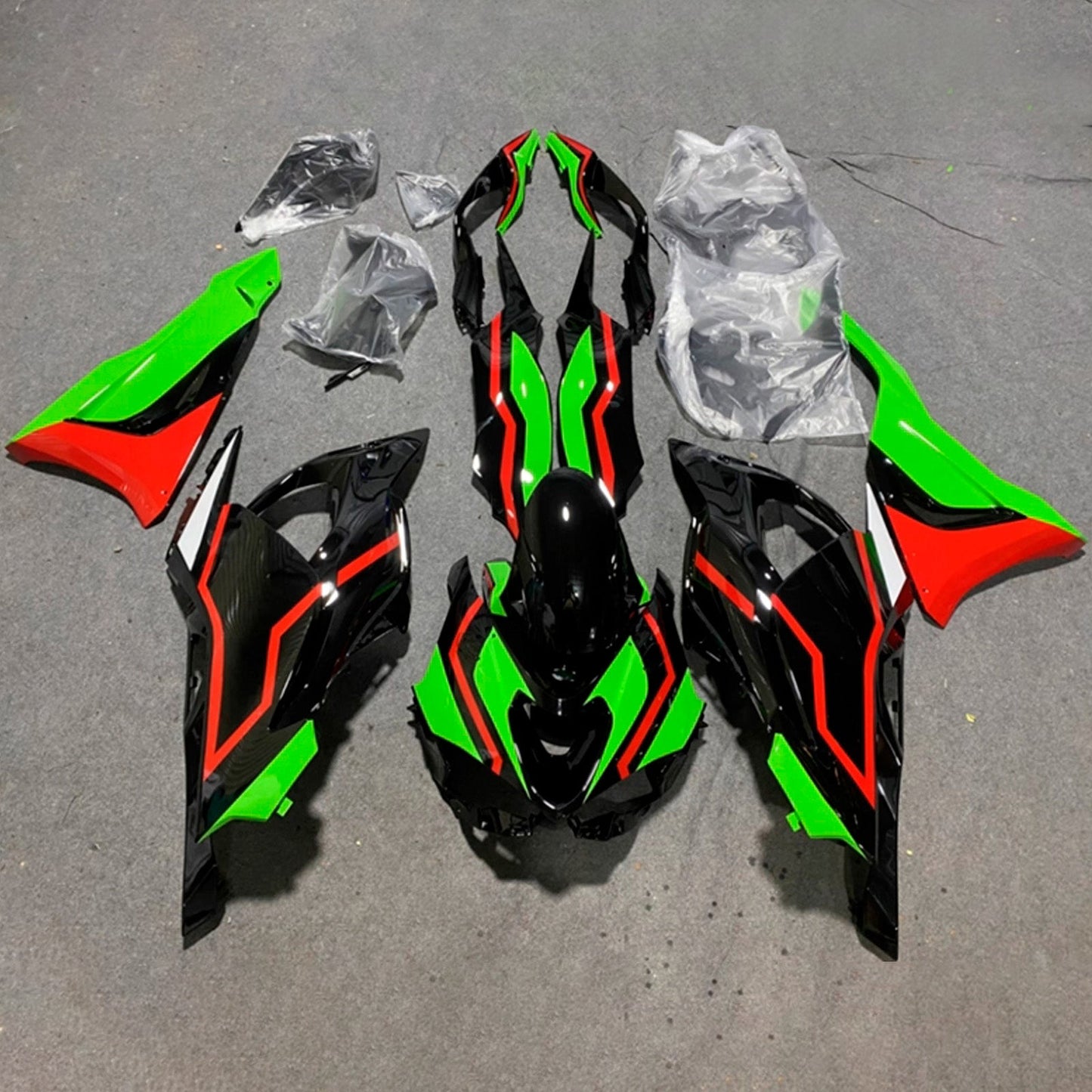 Kit carenatura iniezione in plastica ABS adatto per Kawasaki ZX-6R 2024-2026