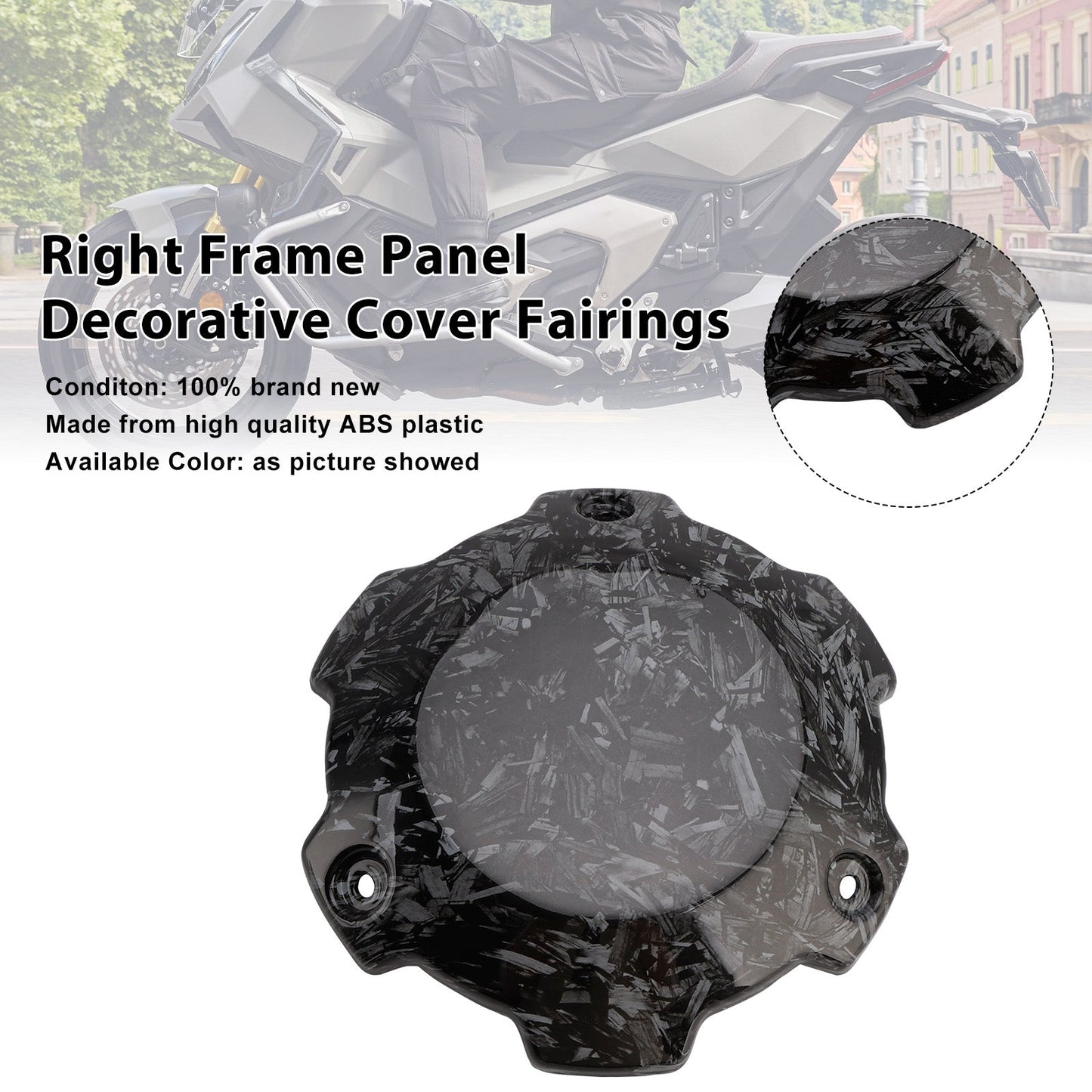 Carenature decorative per pannello telaio destro Honda X-ADV 750 2021-2025