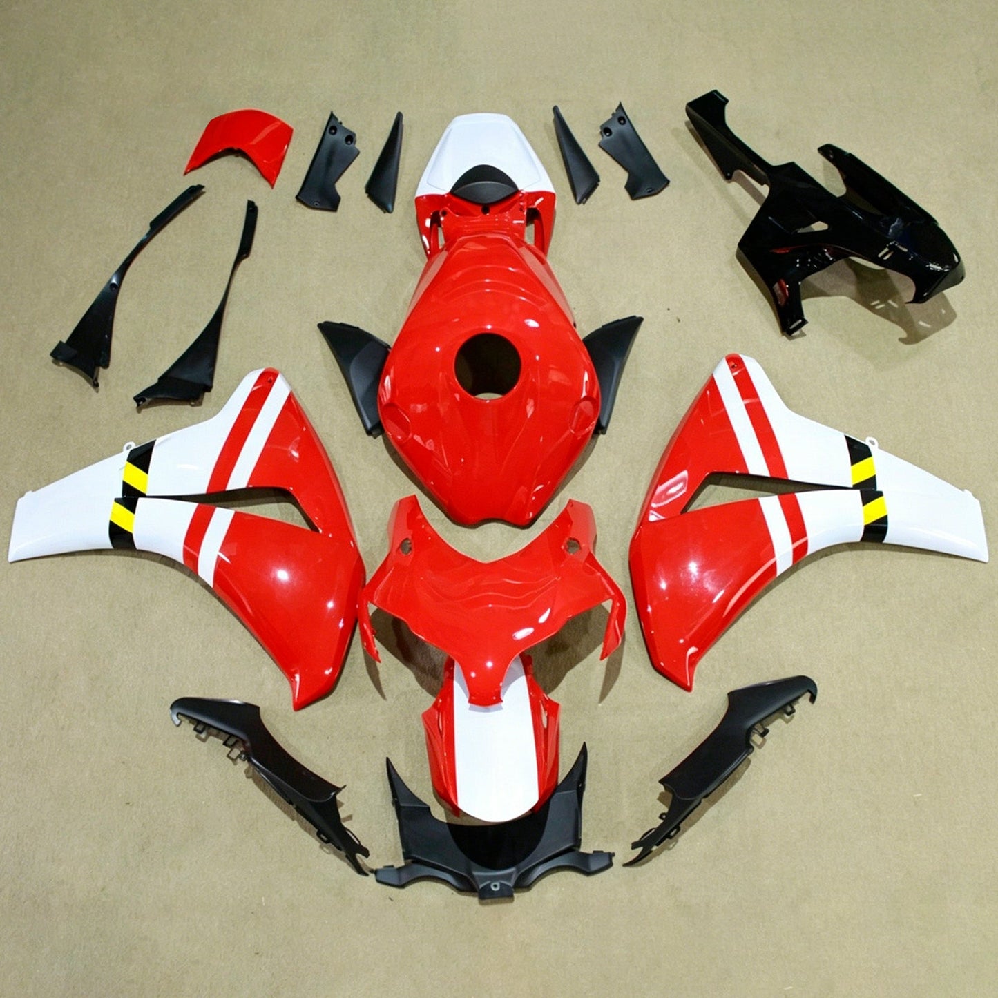 Kit di carene in plastica ABS stampate a iniezione per Honda CBR1000RR 2008-2011