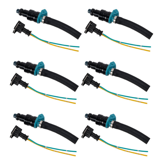 Mercedes-Benz 280SEL 450SE 280SEL 4.5L V8 6PCS Iniettore carburante 0280150036