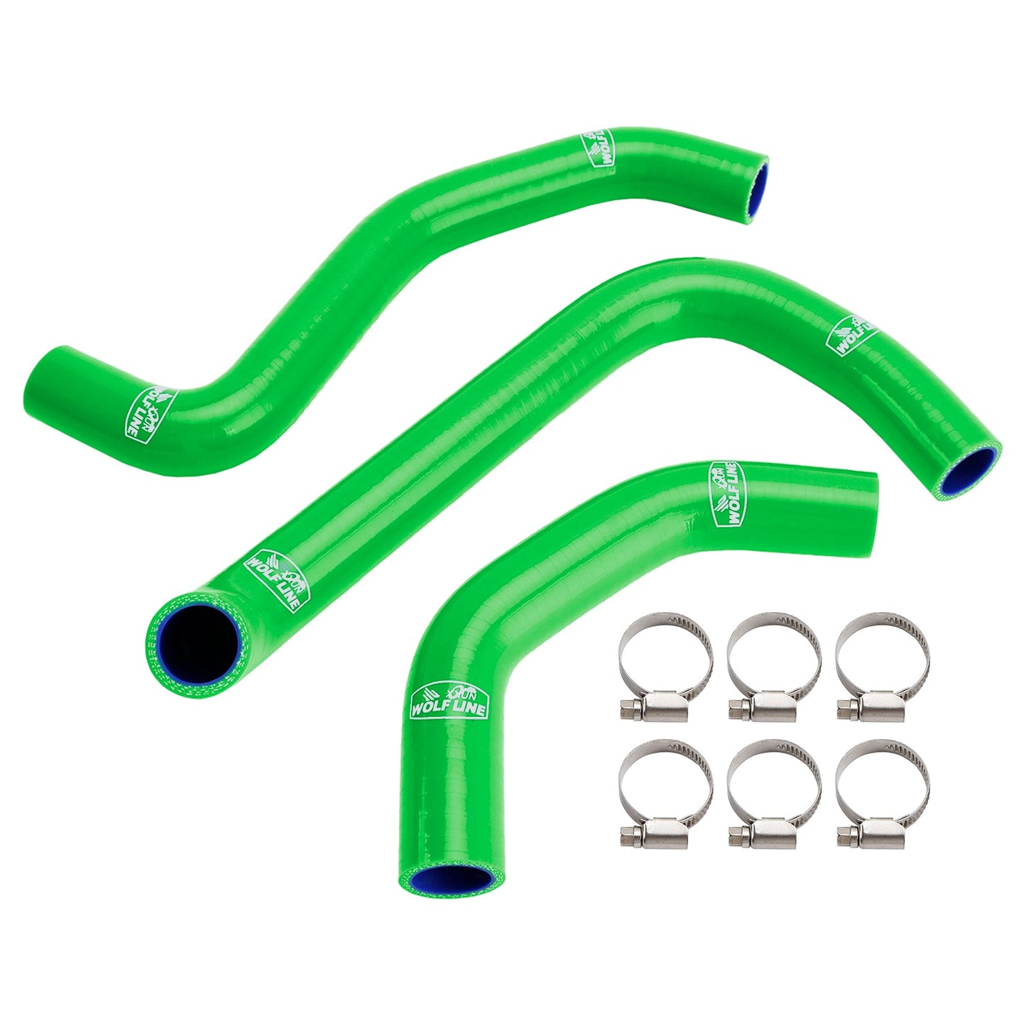 Tubo flessibile del liquido di raffreddamento del radiatore in silicone Kawasaki ZX10R ZX-10RR 2021-2025