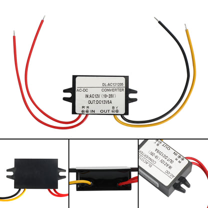 AC 10-28V A DC 12V 5A Buck Converter Modulo Di Alimentazione Step Down AC-DC