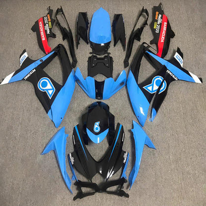 Kit carenatura iniezione plastica ABS per Suzuki GSXR 600/750 2008-2010 K8