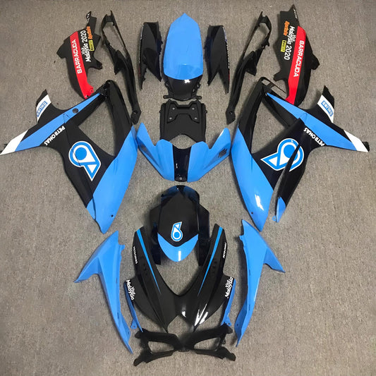 Kit carenatura iniezione plastica ABS per Suzuki GSXR 600/750 2008-2010 K8