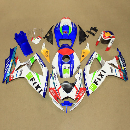 Kit carenatura iniezione plastica ABS per Suzuki GSXR 600/750 2006-2007 K6
