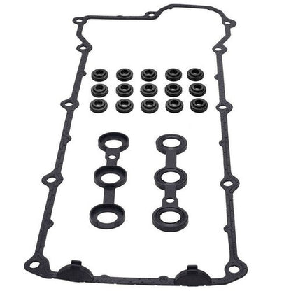 Guarnizione coperchio valvole con guarnizioni tubo candela per BMW E34 M50 325i 525i 2.5L DOHC